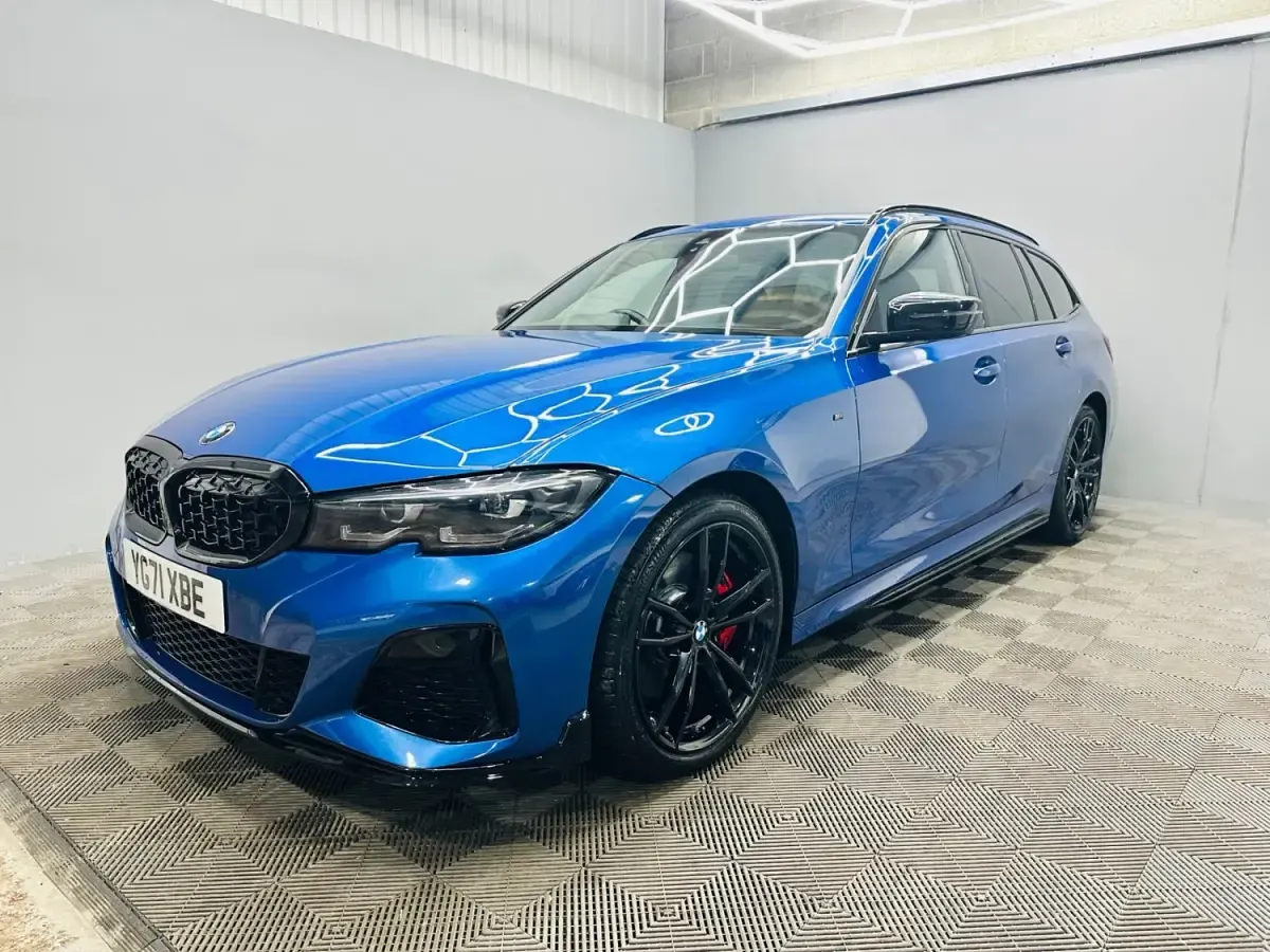 Used BMW M340 M Performance 340 HP (250 kW) 2021 Blue Sedan