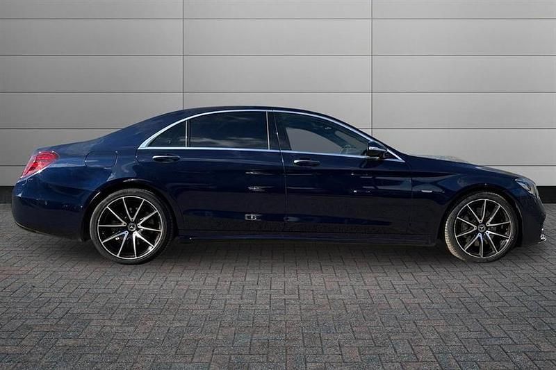Used Mercedes S450 Executive 367 HP (269 kW) 2019 Cavansite blue Sedan