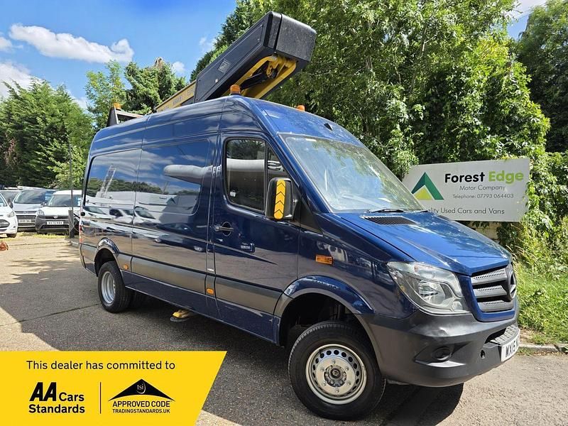 Blue Used 2015 Mercedes Sprinter Van | £19,990 - Image 1/4