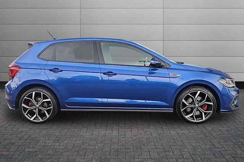 Used VW Polo GTI 207 HP (152 kW) 2022 Reef blue Hatchback