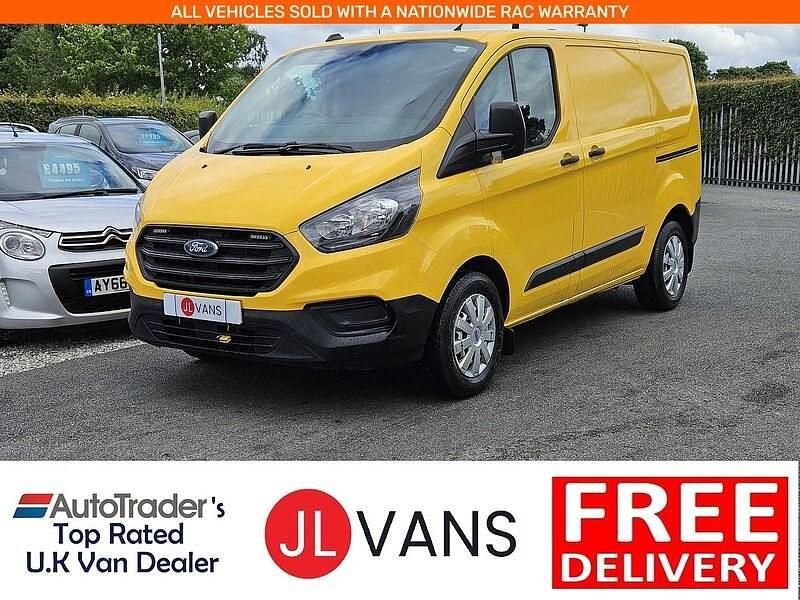 Yellow Used 2022 Ford Transit Custom Van | £15,450 (Good price) - Image 1/4