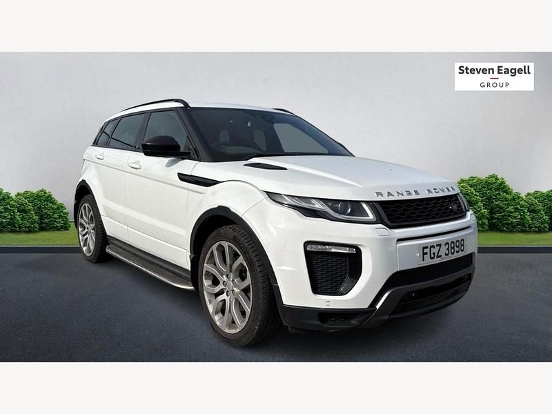 Used Land Rover Range Rover evoque HSE Dynamic 2017 White Estate