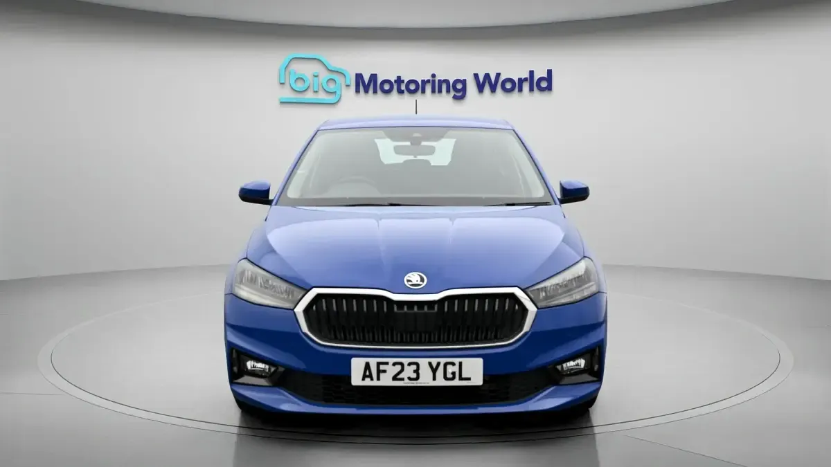 Used Skoda Fabia Comfort 110 HP (80 kW) 2023 Blue Hatchback