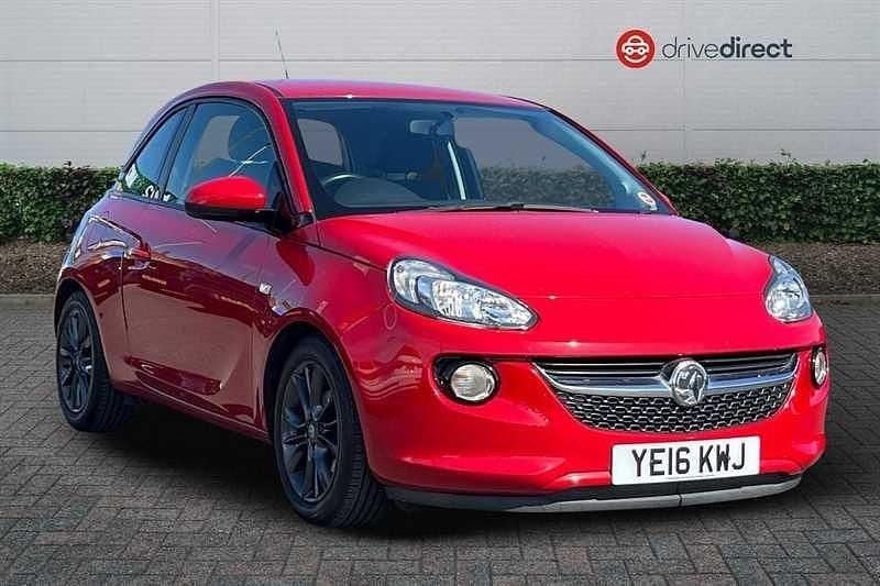 Red Used 2016 Vauxhall Adam Unlimited Hatchback | £5,000 (Good price) - Image 1/4
