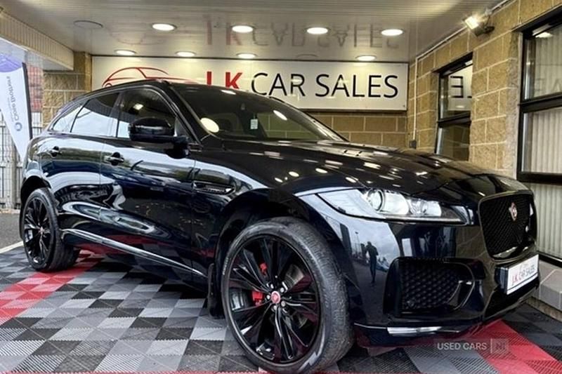 Black Used 2017 Jaguar F-Pace S SUV | £17,995 (Expensive) - Image 1/1