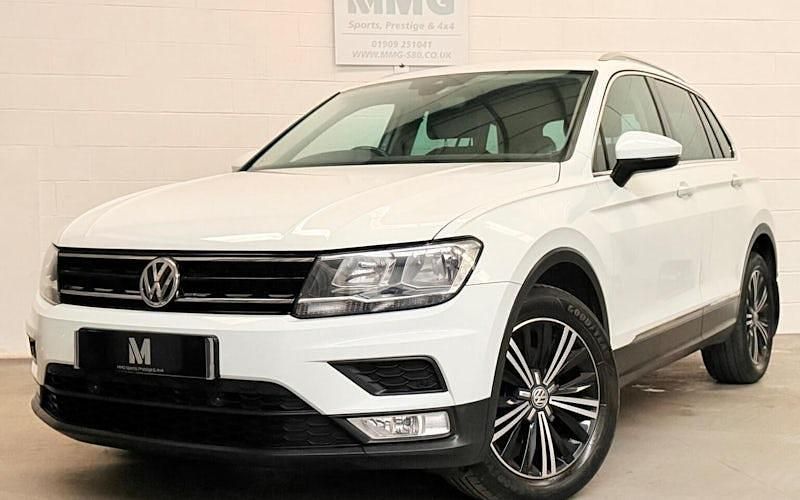 Used VW Tiguan SE 150 HP (110 kW) 2017 White SUV