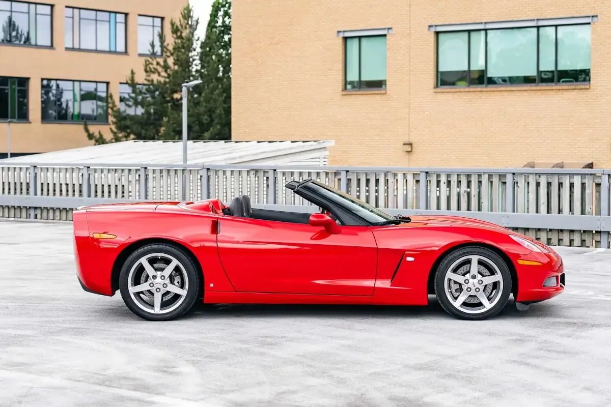 Used Chevrolet Corvette C6 2007 Red Cabriolet