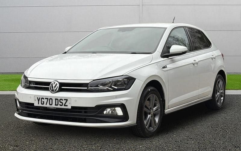 Used VW Polo R-line 116 HP (85 kW) 2020 White Hatchback