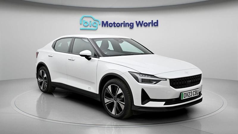 Used Polestar 2 Standard Range Single Motor 169 kW (231 HP) 2022 White Hatchback