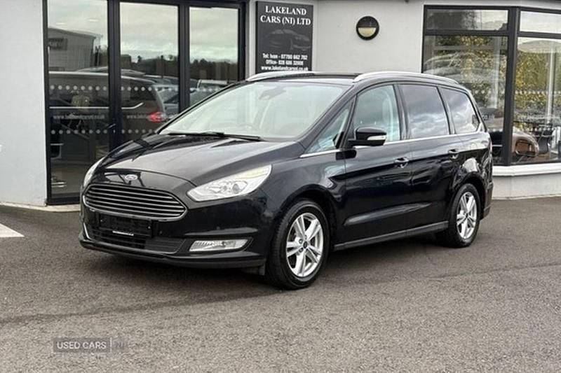 Black Used 2017 Ford Galaxy Titanium MPV | £9,995 (Expensive) - Image 1/1