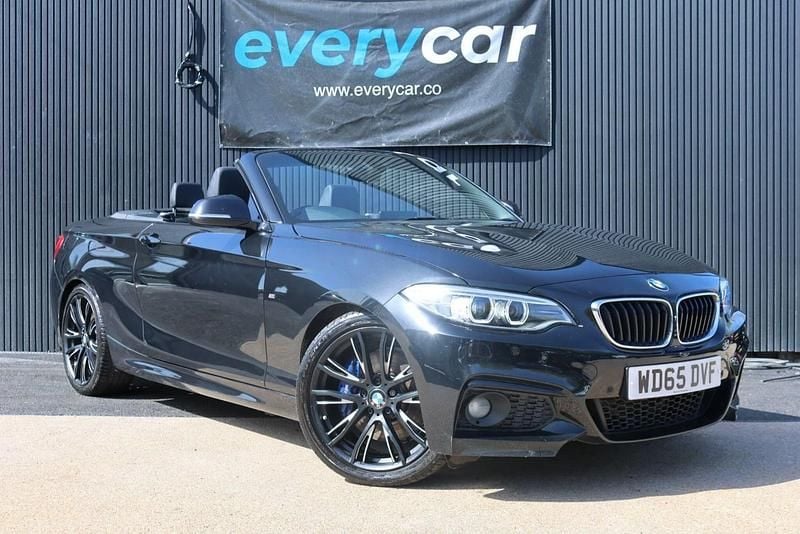 Used BMW 220 M Sport 190 HP (139 kW) 2015 Black Cabriolet