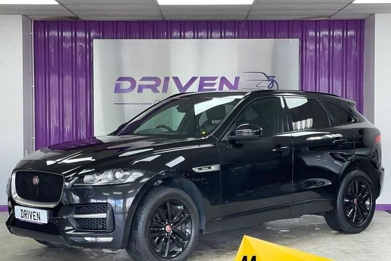 Black Used 2019 Jaguar F-Pace R-Sport SUV | £16,800 (Fair price) - Image 1/1