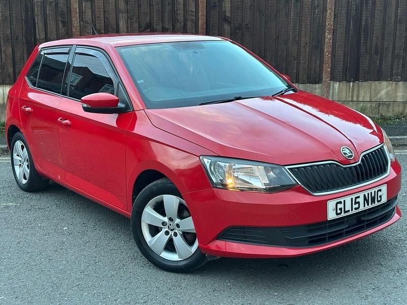 Red Used 2015 Skoda Fabia SE Hatchback | £3,995 (Fair price) - Image 1/4