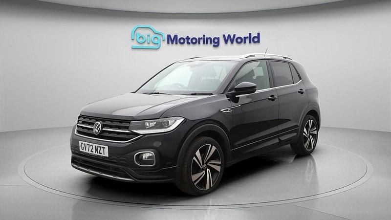 Used VW T-Cross R-line 110 HP (80 kW) 2023 Black SUV
