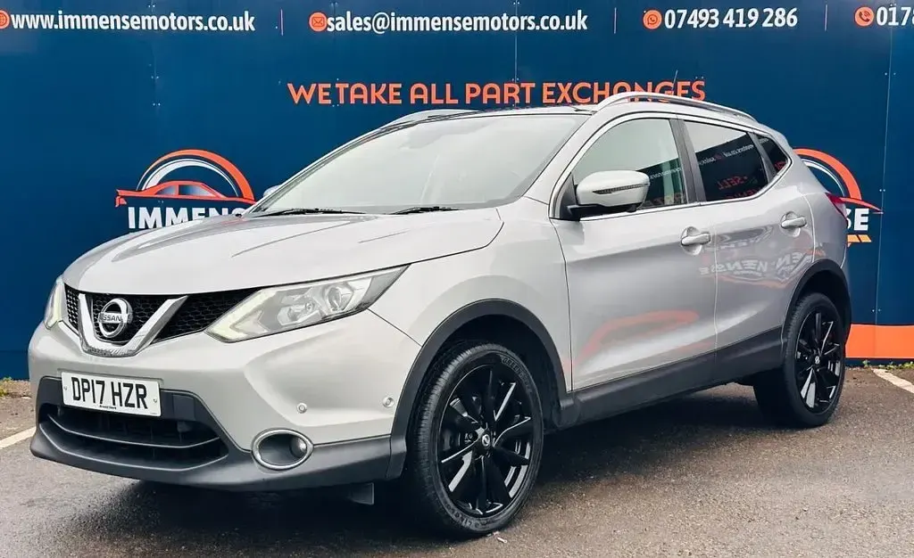 Used Nissan Qashqai S 110 HP (80 kW) 2017 Silver SUV