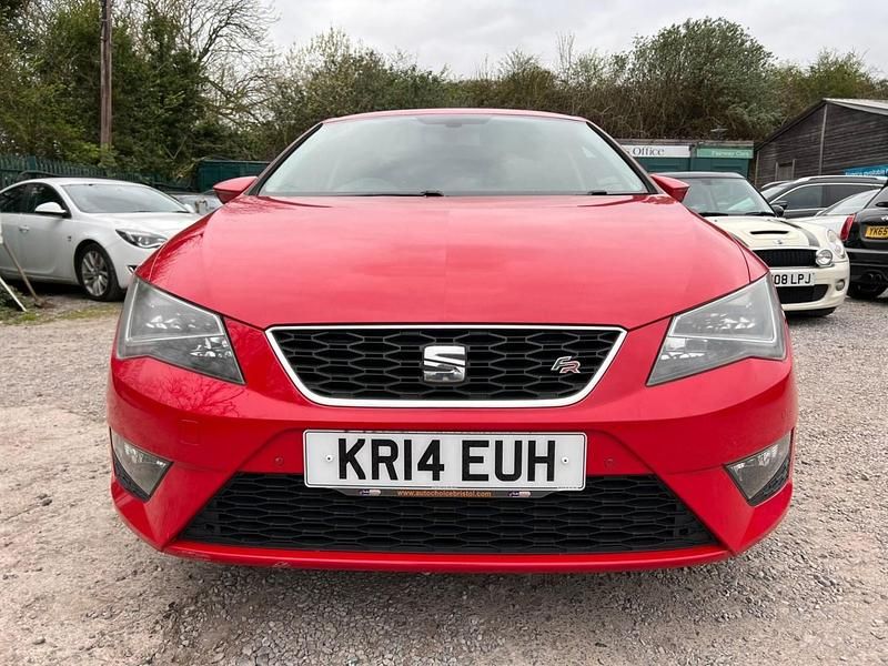Used Seat Leon FR 150 HP (110 kW) 2014 Red Hatchback