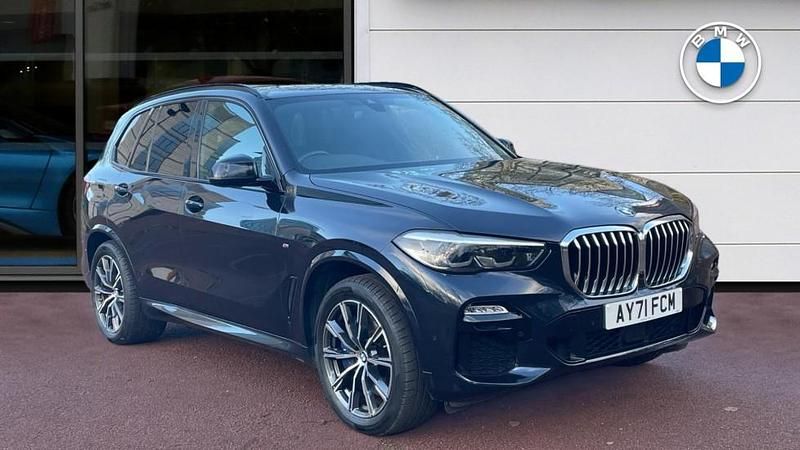 Used BMW X5 M Sport 389 HP (286 kW) 2021 Black SUV
