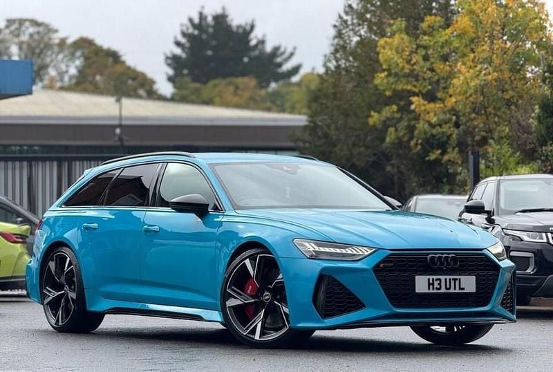 Blue Used 2020 Audi RS6 Design Estate | £59,995 - Image 1/4