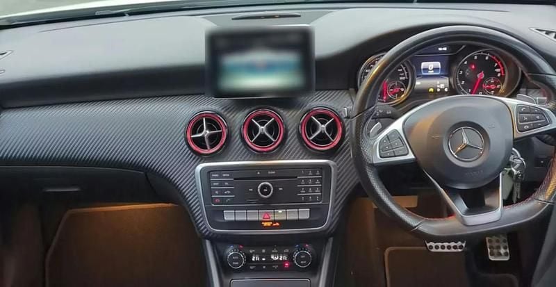 Used Mercedes A250 AMG 2016 White Hatchback