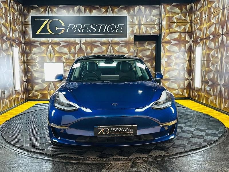 Used Tesla Model 3 Long Range AWD 366 kW (498 HP) 2020 Blue Sedan