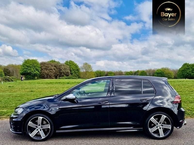 Used VW Golf VII R 2016 Black Hatchback