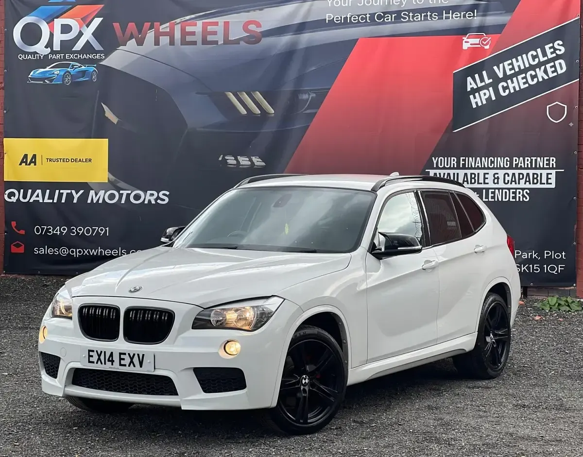 Used BMW X1 M Sport 184 HP (135 kW) 2014 White SUV