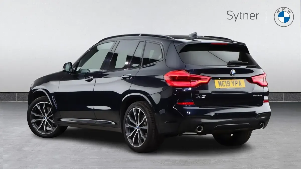 Used BMW X3 M Sport 187 HP (137 kW) 2019 Black SUV