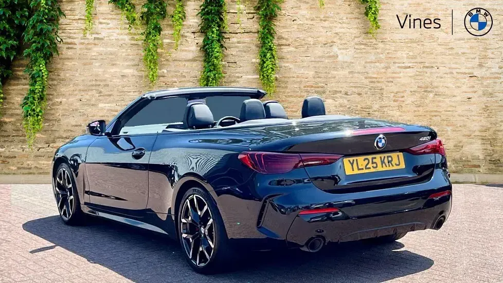 Used BMW 420 Cabriolet M Sport 184 HP (135 kW) 2025 Black Cabriolet