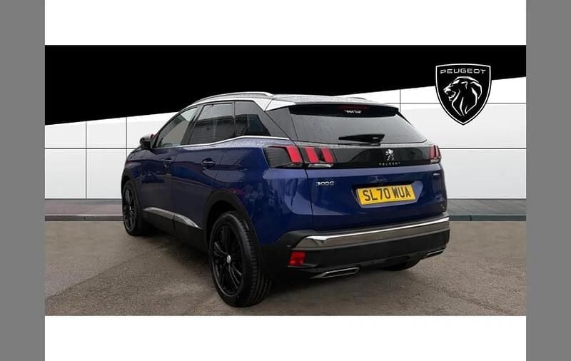 Used Peugeot 3008 GT-line 131 HP (96 kW) 2020 Blue SUV