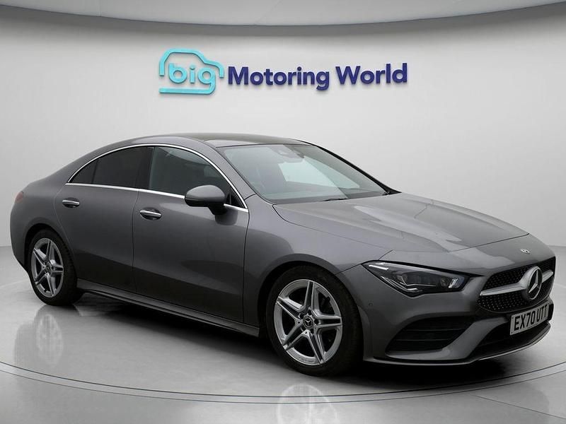 Grey Used 2020 Mercedes CLA180 AMG line Sedan | £19,636 (Fair price) - Image 1/4