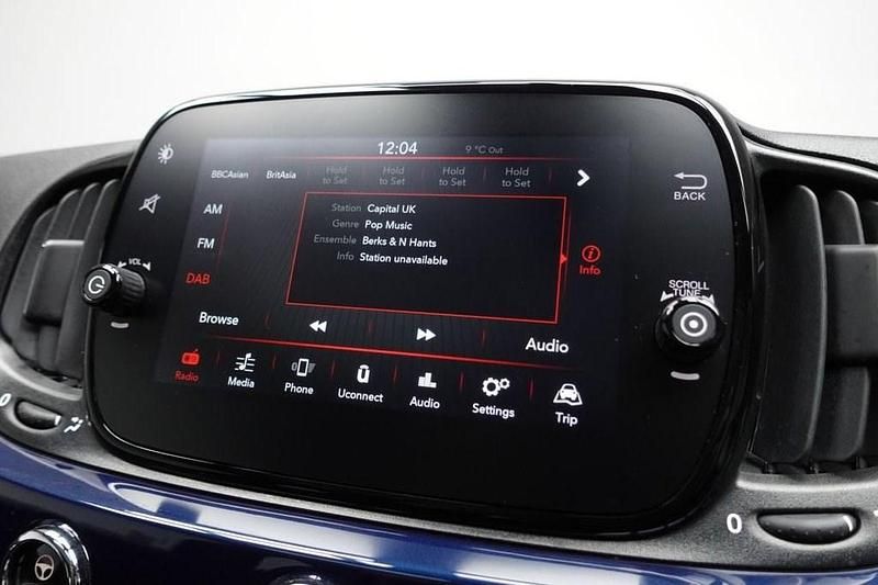 Used Fiat 500 S 70 HP (51 kW) 2024 Blue Hatchback