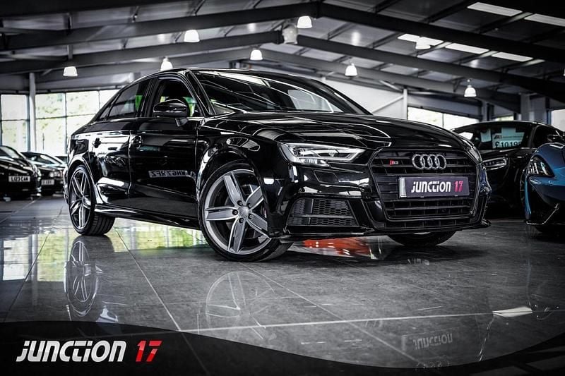 Black Used 2017 Audi S3 Black Edition Sedan | £21,975 (Fair price) - Image 1/3