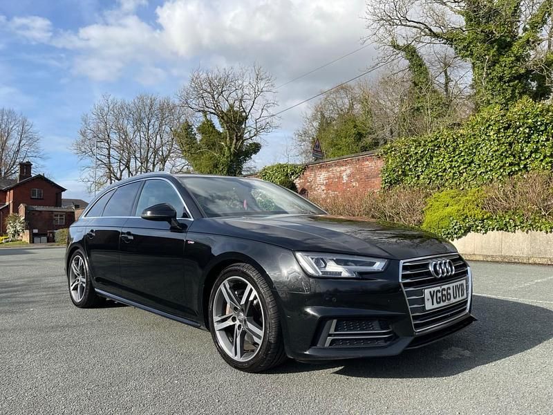 Black Used 2016 Audi A4 S-Line Estate | £6,795 (Fair price) - Image 1/4