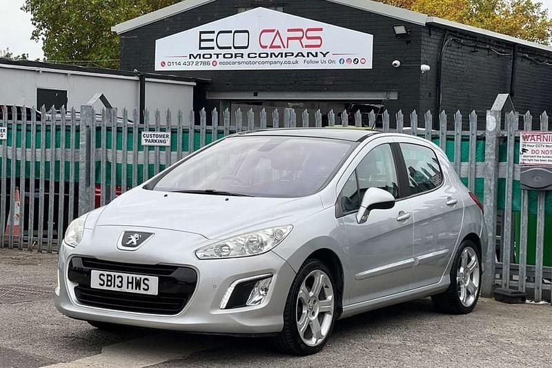 Silver Used 2013 Peugeot 308 Allure Hatchback | £2,495 (Good price) - Image 1/1