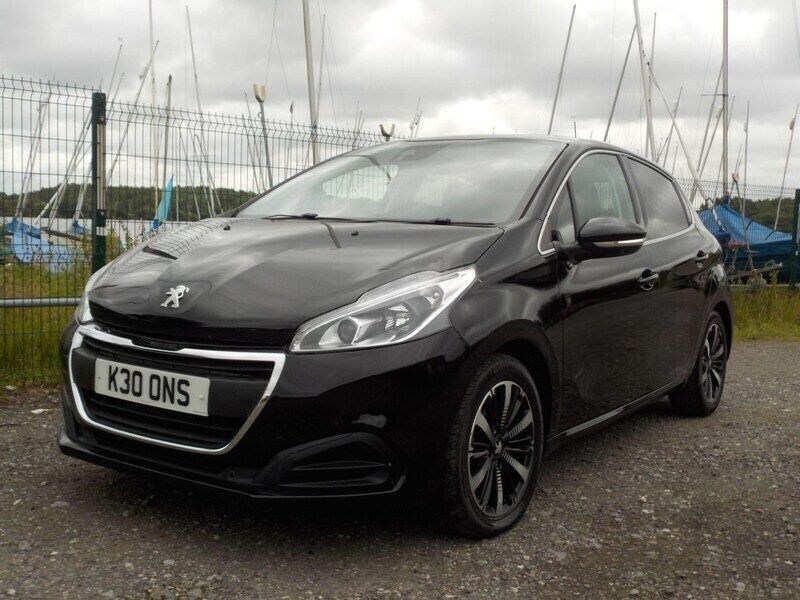 Black Used 2018 Peugeot 208 S Hatchback | £6,895 (Fair price) - Image 1/4