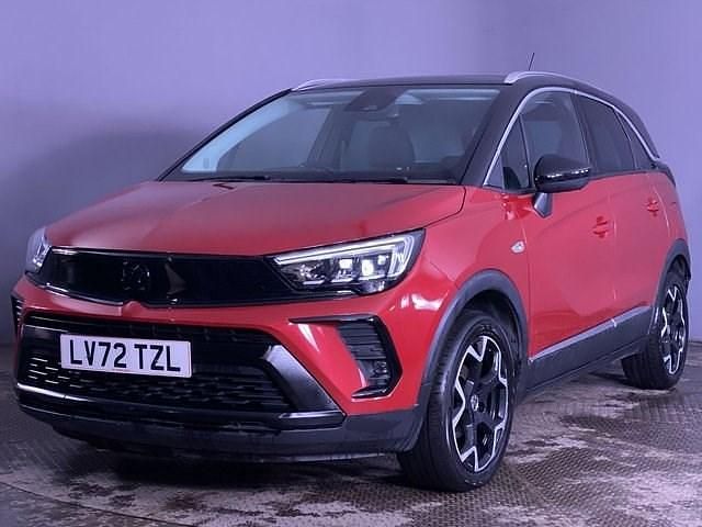 Used Vauxhall Crossland Ultimate 110 HP (80 kW) 2022 Red SUV