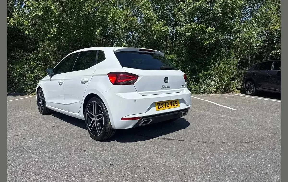 Used Seat Ibiza FR 94 HP (69 kW) 2022 White Hatchback