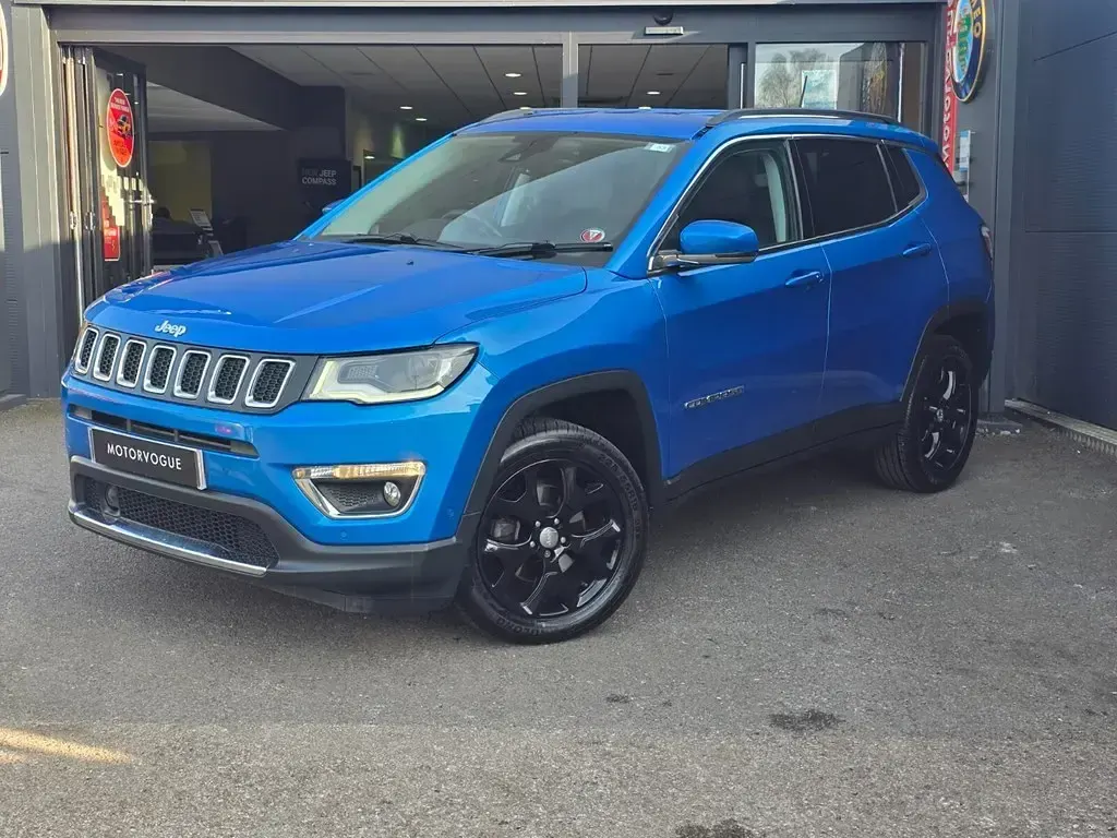 Used Jeep Compass Limited 168 HP (123 kW) 2018 Blue SUV