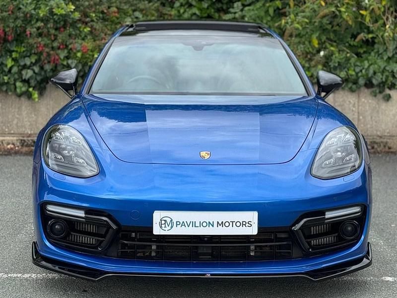 Used Porsche Panamera 680 HP (500 kW) 2018 Blue Hatchback