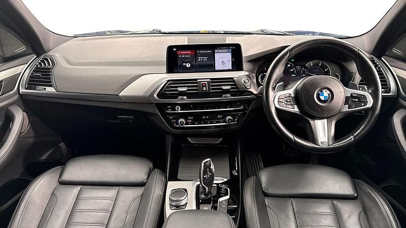 Used BMW X3 M Sport 261 HP (191 kW) 2019 Blue SUV