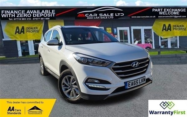 White Used 2015 Hyundai Tucson SE SUV | £7,417 (A bit pricey) - Image 1/1