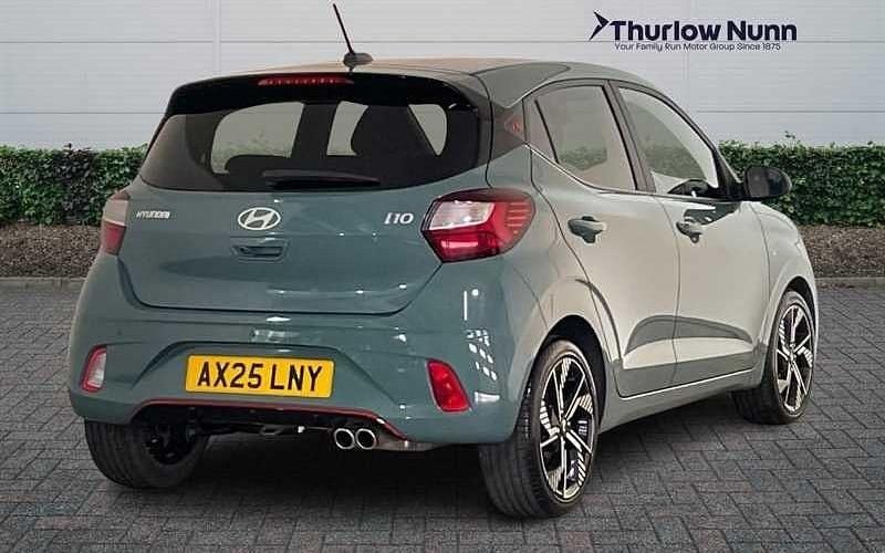 Used Hyundai i10 N Line 90 HP (66 kW) 2025 Mangrove green Hatchback