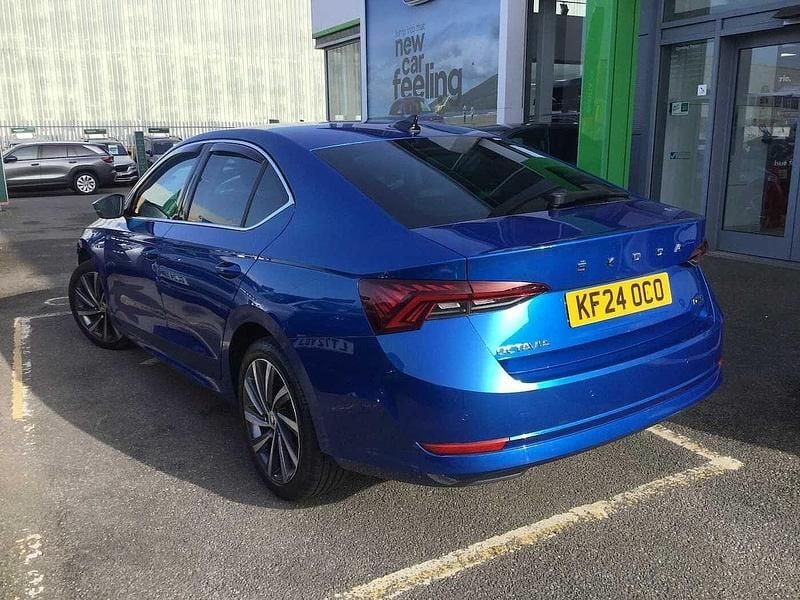 Used Skoda Octavia SE L 110 HP (80 kW) 2024 Race blue metallic Hatchback