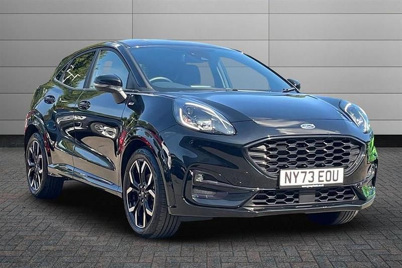 Black Used 2024 Ford Puma ST-Line X Hatchback | £19,395 (Fair price) - Image 1/3