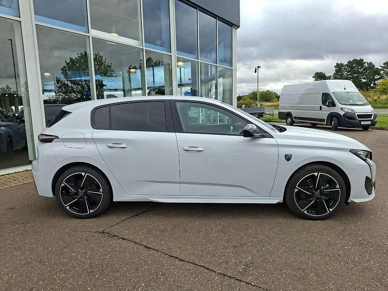 White Used 2024 Peugeot e-308 GT Hatchback | £19,295 (Good price) - Image 1/3