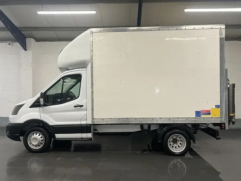 Used Ford Transit S 130 HP (95 kW) 2020 White Cabriolet