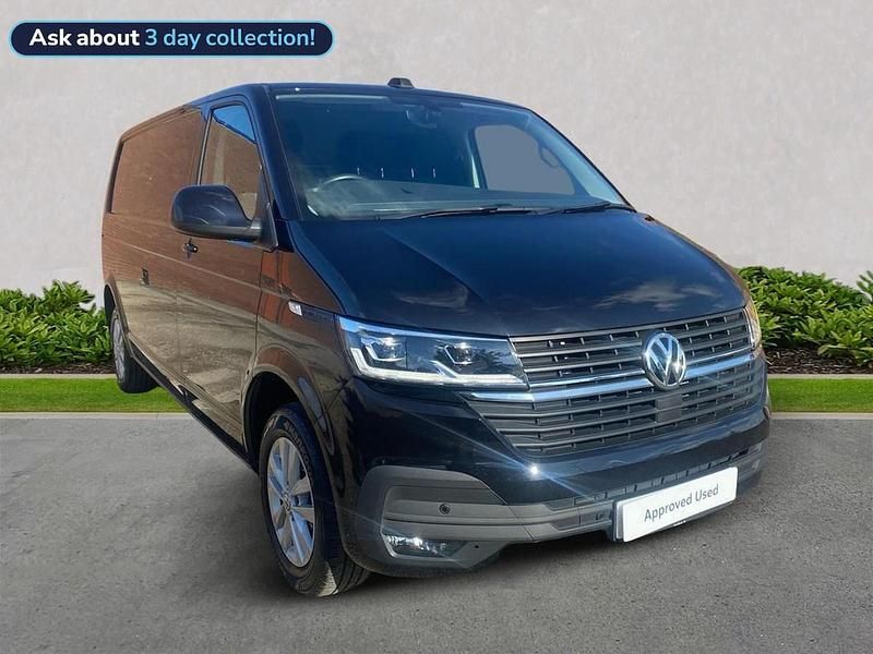 Black Used 2024 VW T6.1 Highline Van | £32,554 (A bit pricey) - Image 1/4
