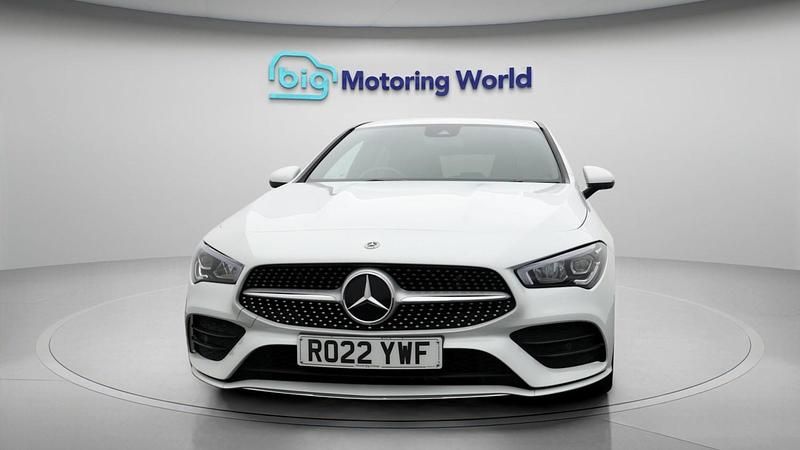 Used Mercedes CLA200 AMG line 2022 White Estate