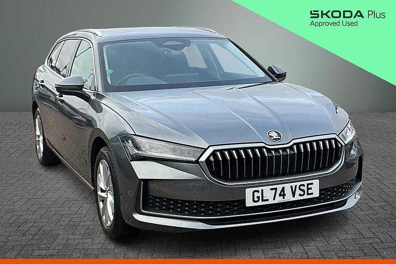 Used Skoda Superb SE Technology 110 HP (80 kW) 2024 Graphite grey metallic Estate