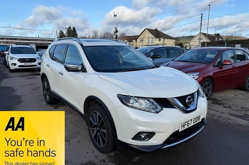 White Used 2017 Nissan X-Trail Tekna SUV | £10,995 (Good price) - Image 1/1
